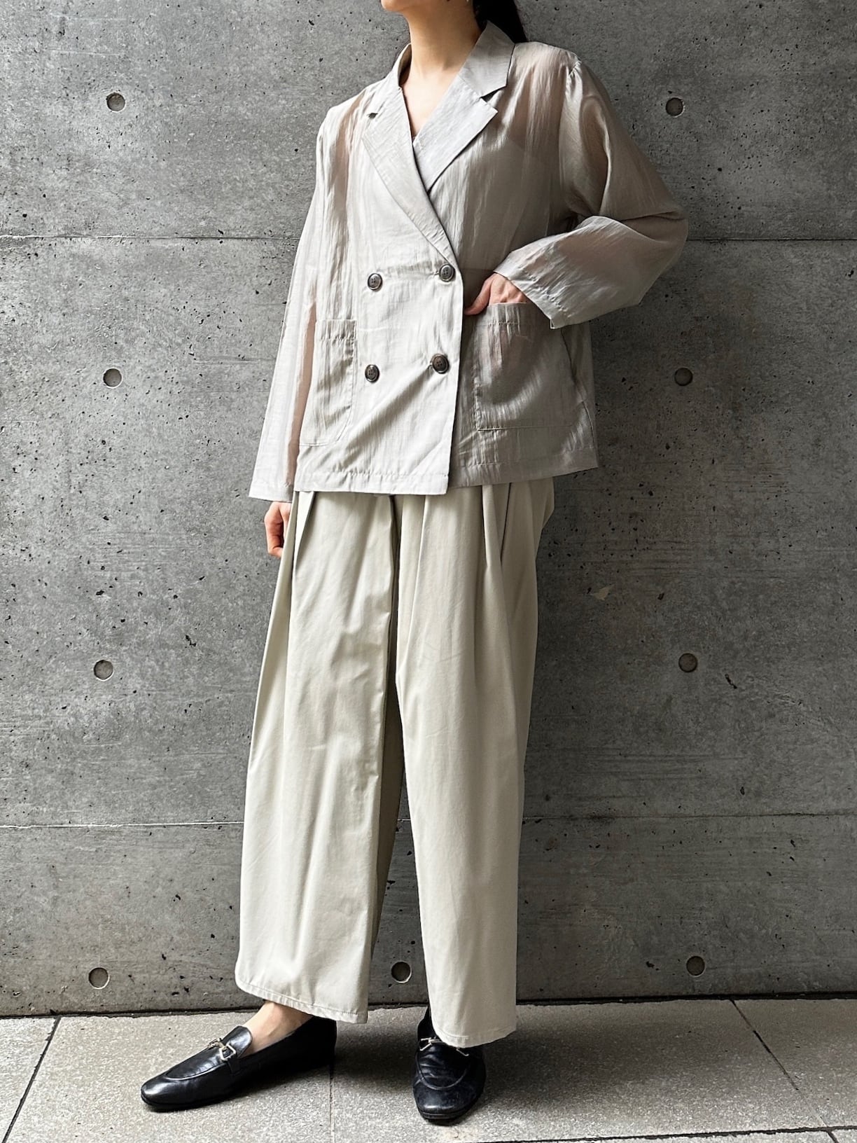 SHEER JACKET（ｼｱｰｼﾞｬｹｯﾄ）【3676200】 | CIEL'AIR