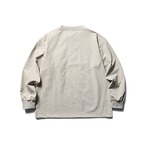 Patch Pocket Long Sleeve Oversized Cut Sew ◇2color H0950