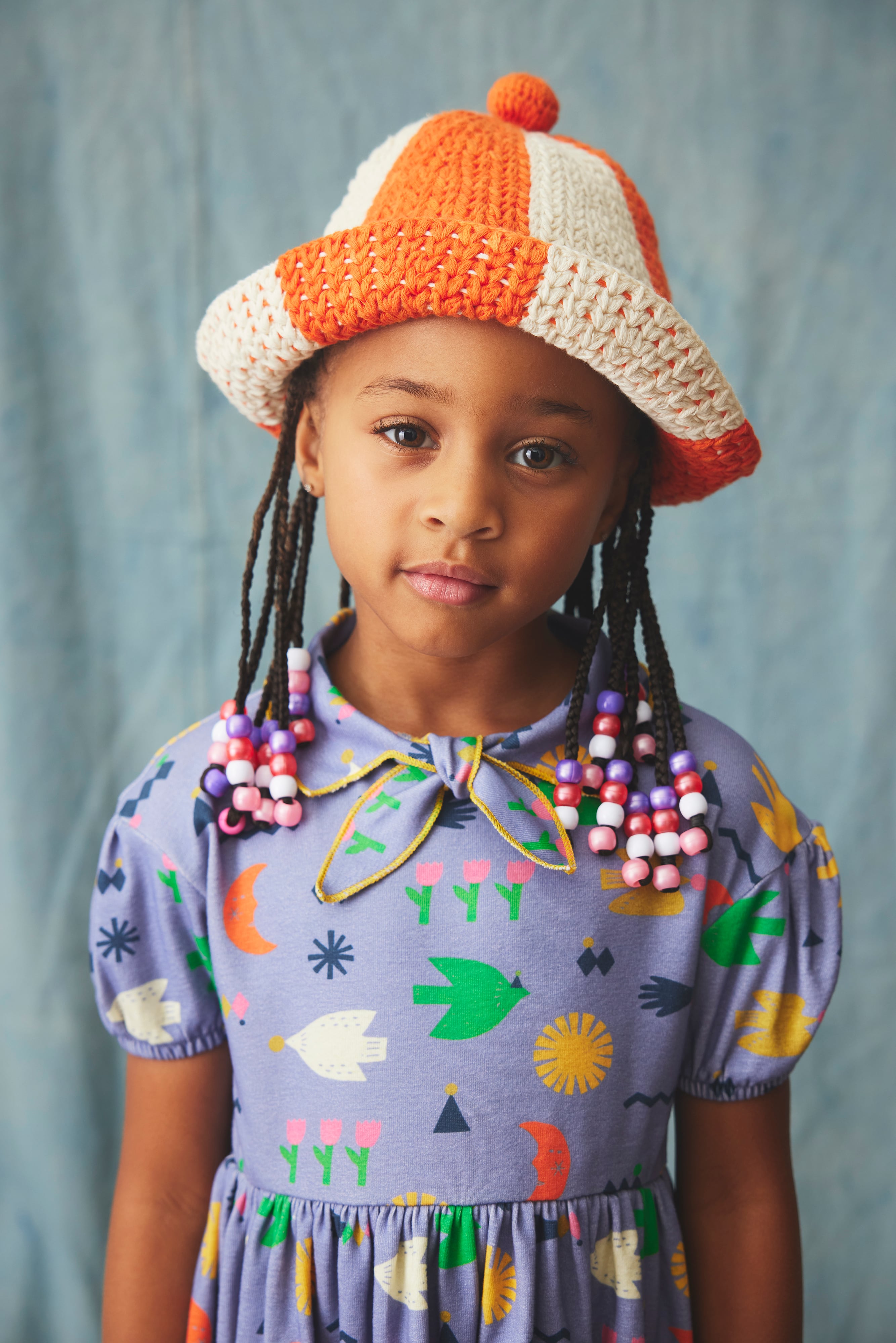 Misha&Puff 24SS 〉 Junior Scout Dress - Pewter Daleyden Fete 