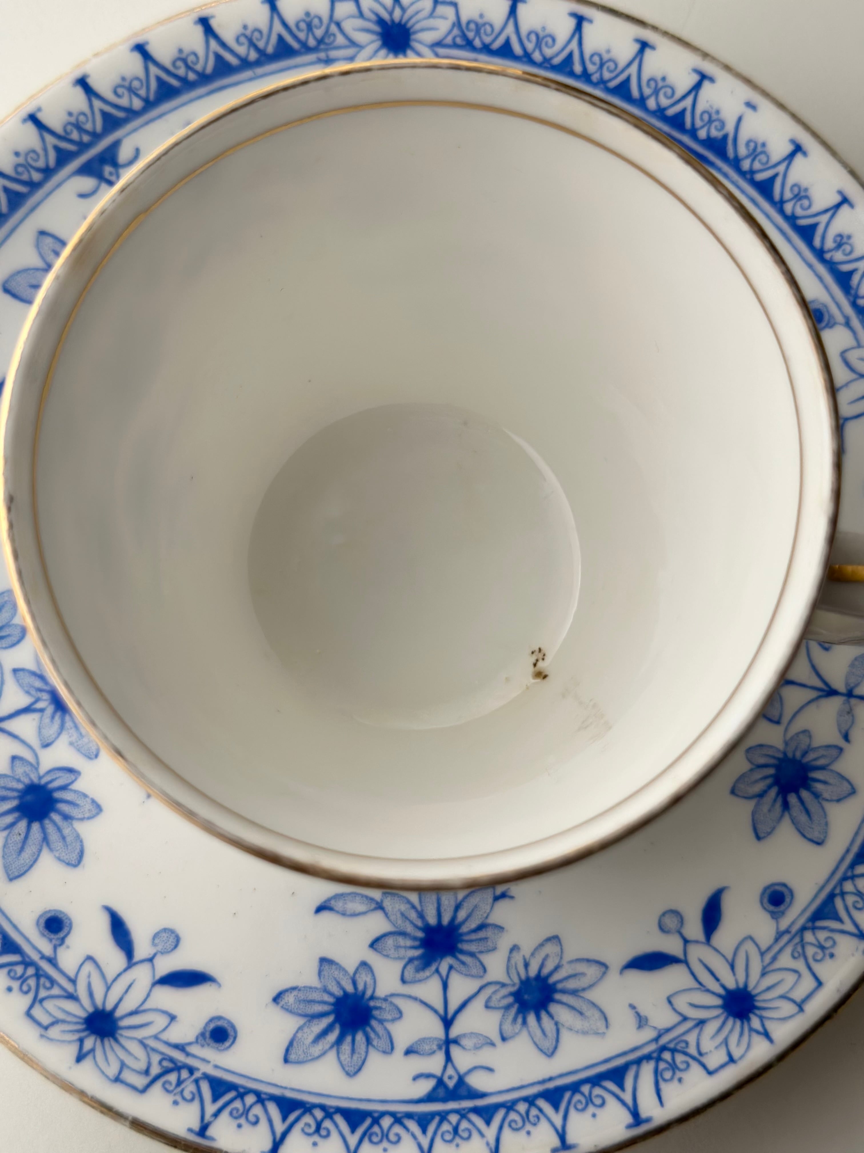 Wileman ワイルマン / ブルー小花のcup&saucer (b) | VIRON antique