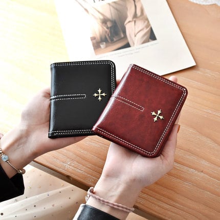 メンズ ミニ財布 カードケース 黒 シンプル シック