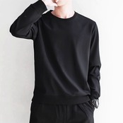 ラウンドネック スウェットシャツ af0108