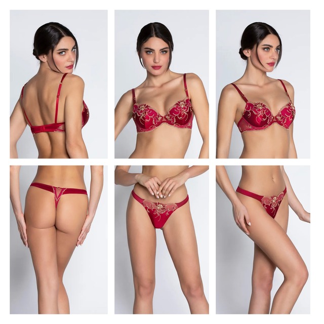 Éblouissante Icône　モールドカップブラジャー&タンガ　リズシャルメル