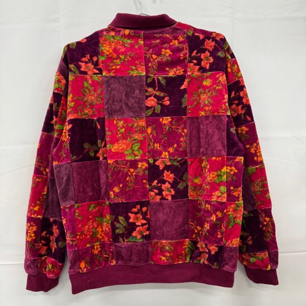 Supreme パッチワーク ポロシャツ Patchwork Knit Zip Up Polo