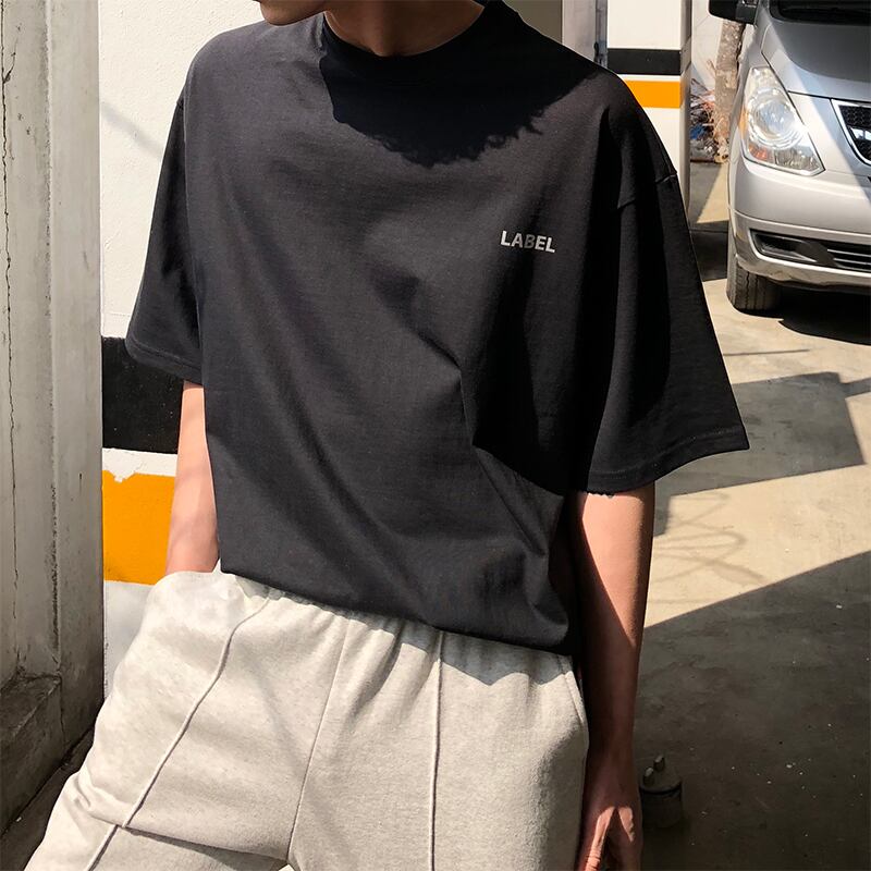 全2色 Tシャツ カットソー ロゴ カジュアル おしゃれ