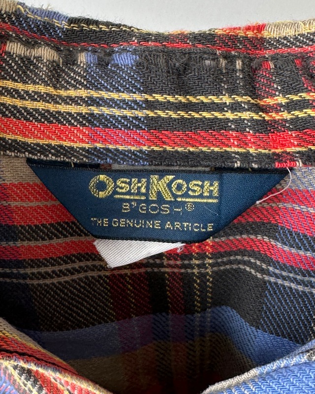 -Osh Kosh- Vintage 80-90s Check Shirt