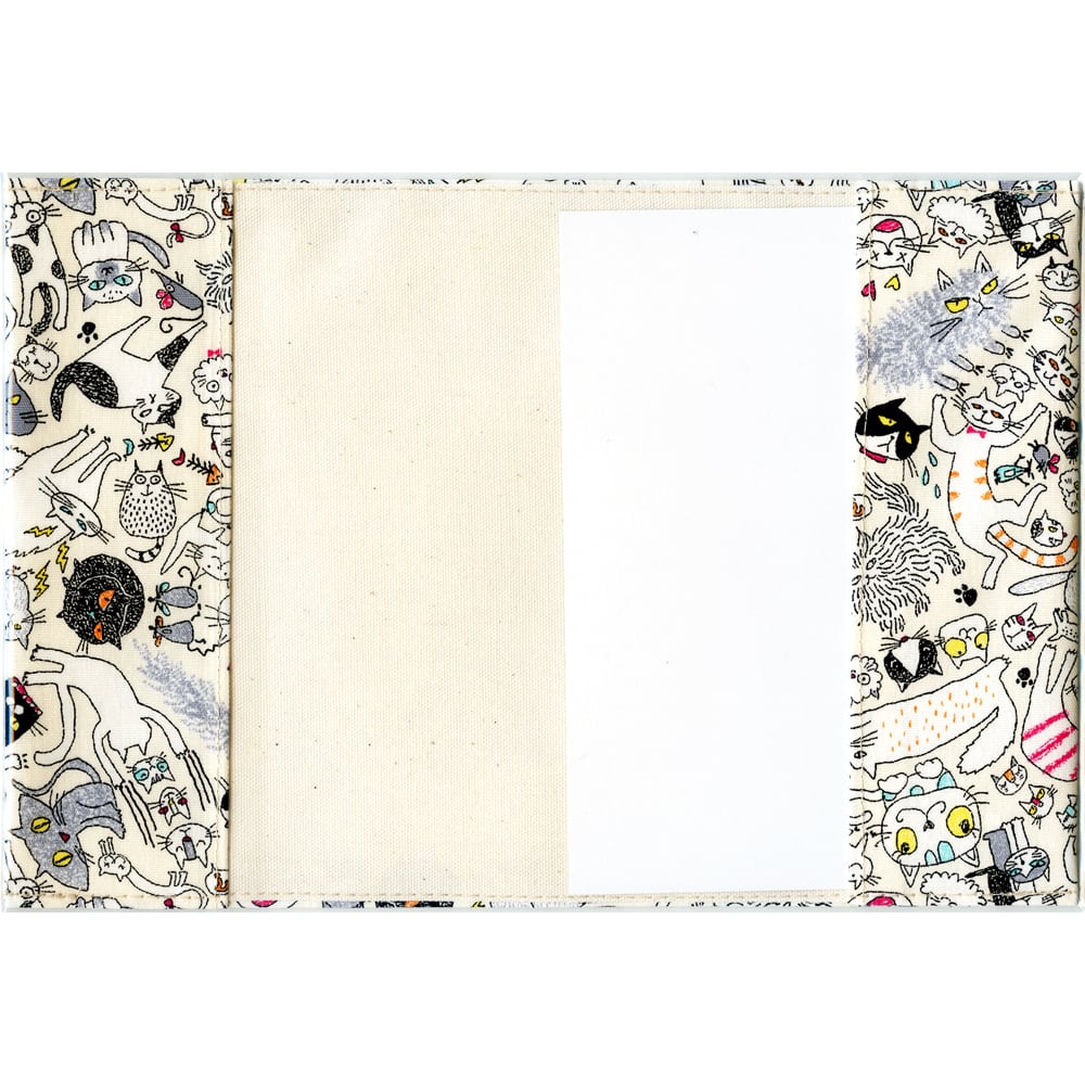 猫ブックカバー(ニャンコがいっぱい) | マスノヤ衣料品店・マスノヤ猫