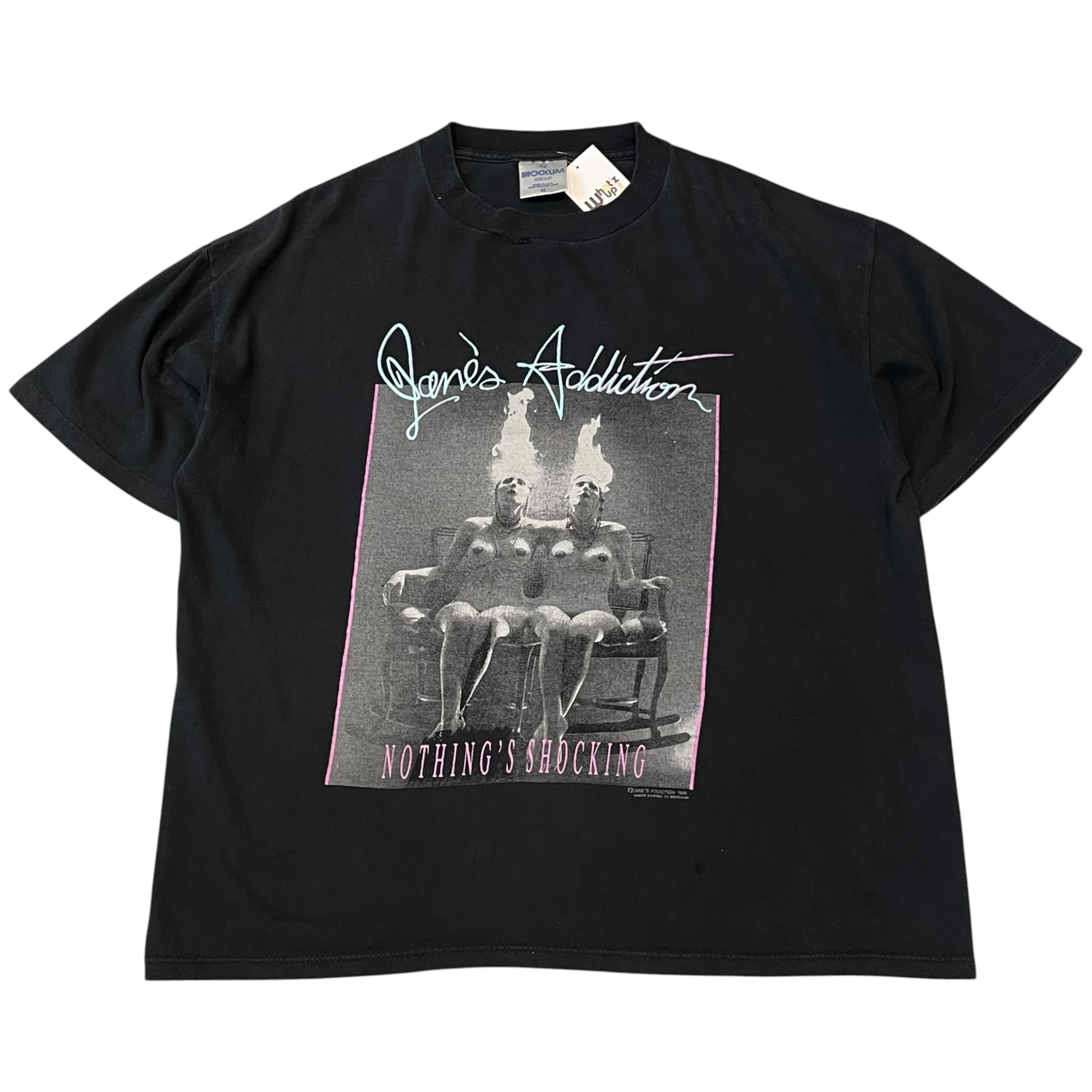 1988s JANE'S ADDICTION "NOTHING'S SHOCKING" T-shirt
