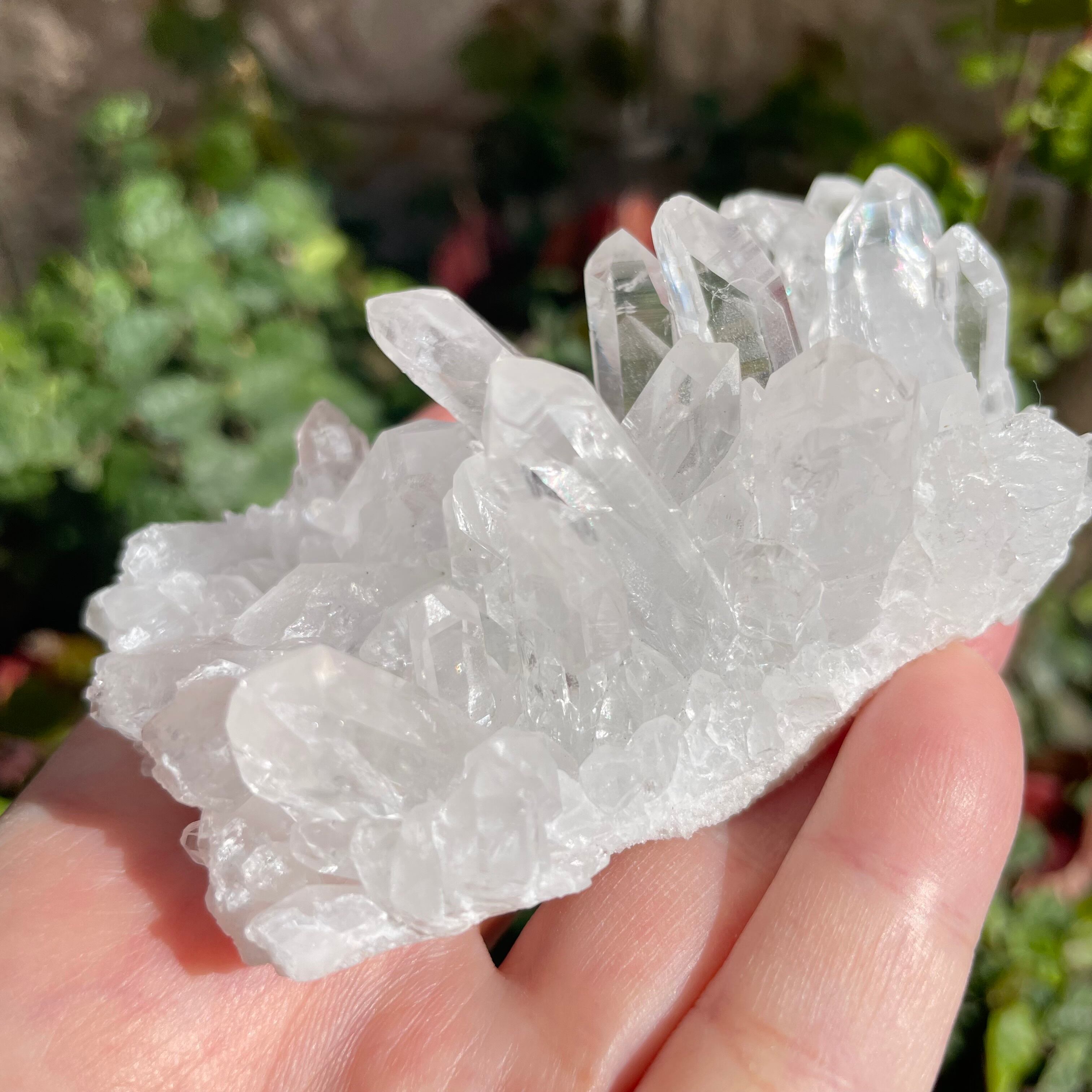 ポリッシュポイント（貫入ホワイトファントムクォーツ）