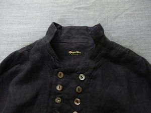 frenchvictorians belgium-linen pull-over / belgium-black