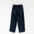 MADE IN JAPAN DENIM EASY PANT"INDIGO"/VENT BLANK/デニム/デニムパンツ/インディゴ/セットアップ　可