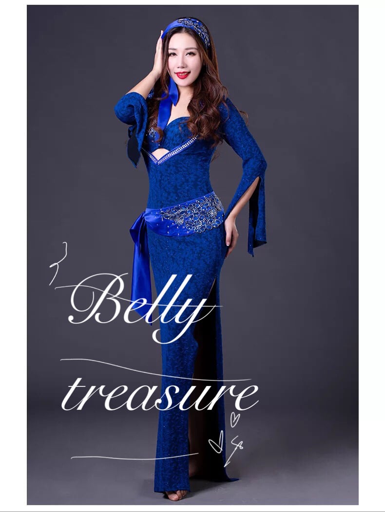 オーダーメイド ベリーダンス衣装 サイーディドレスWZY2873 YP | Belly