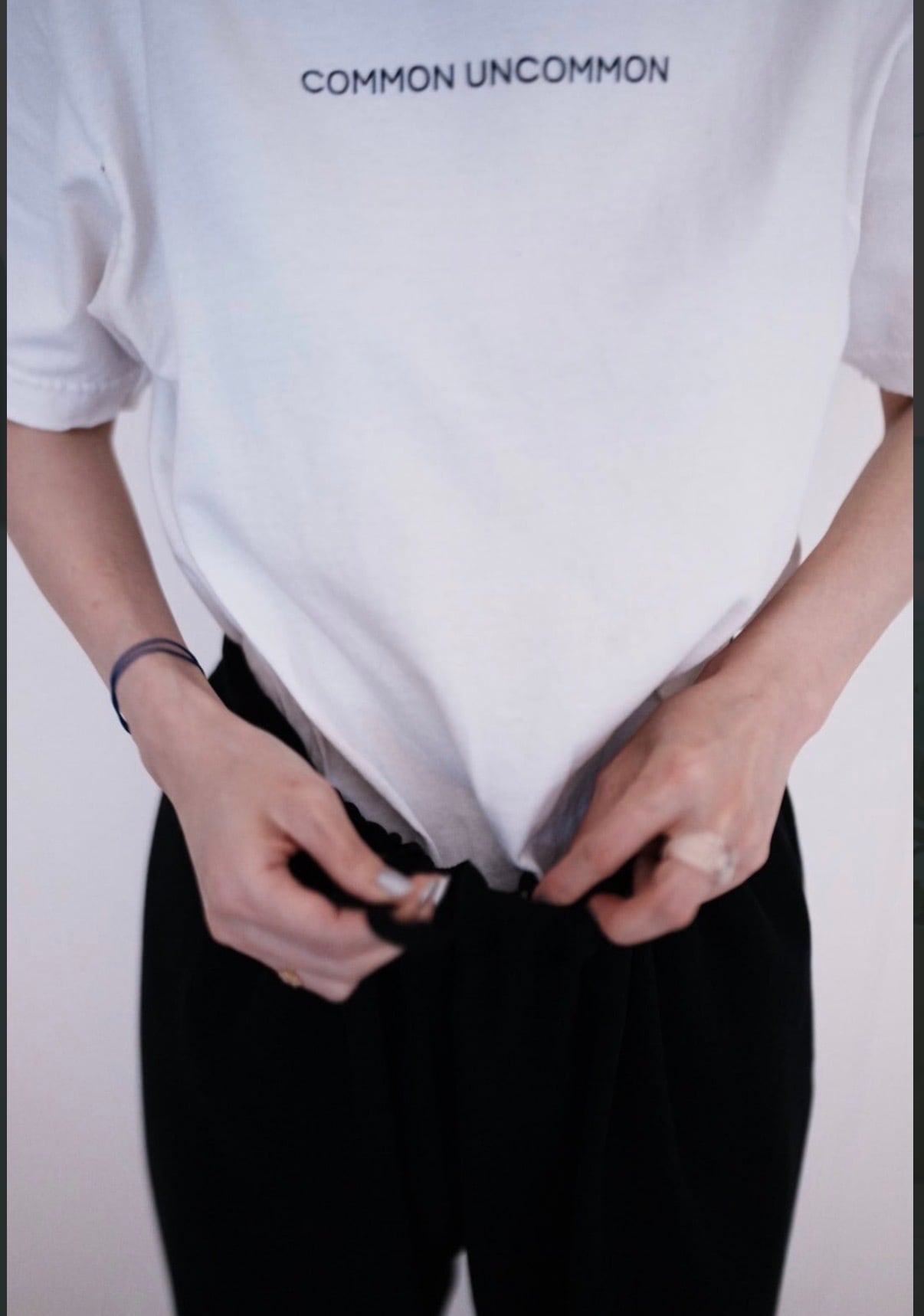 MOON TREE PLANET/Cord pants black | ikasa.