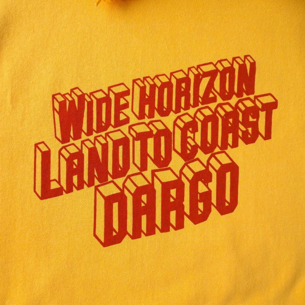 【DARGO】"WIDE HORIZON" 8onz Mid Weight Pull Over Hoodie（3color）