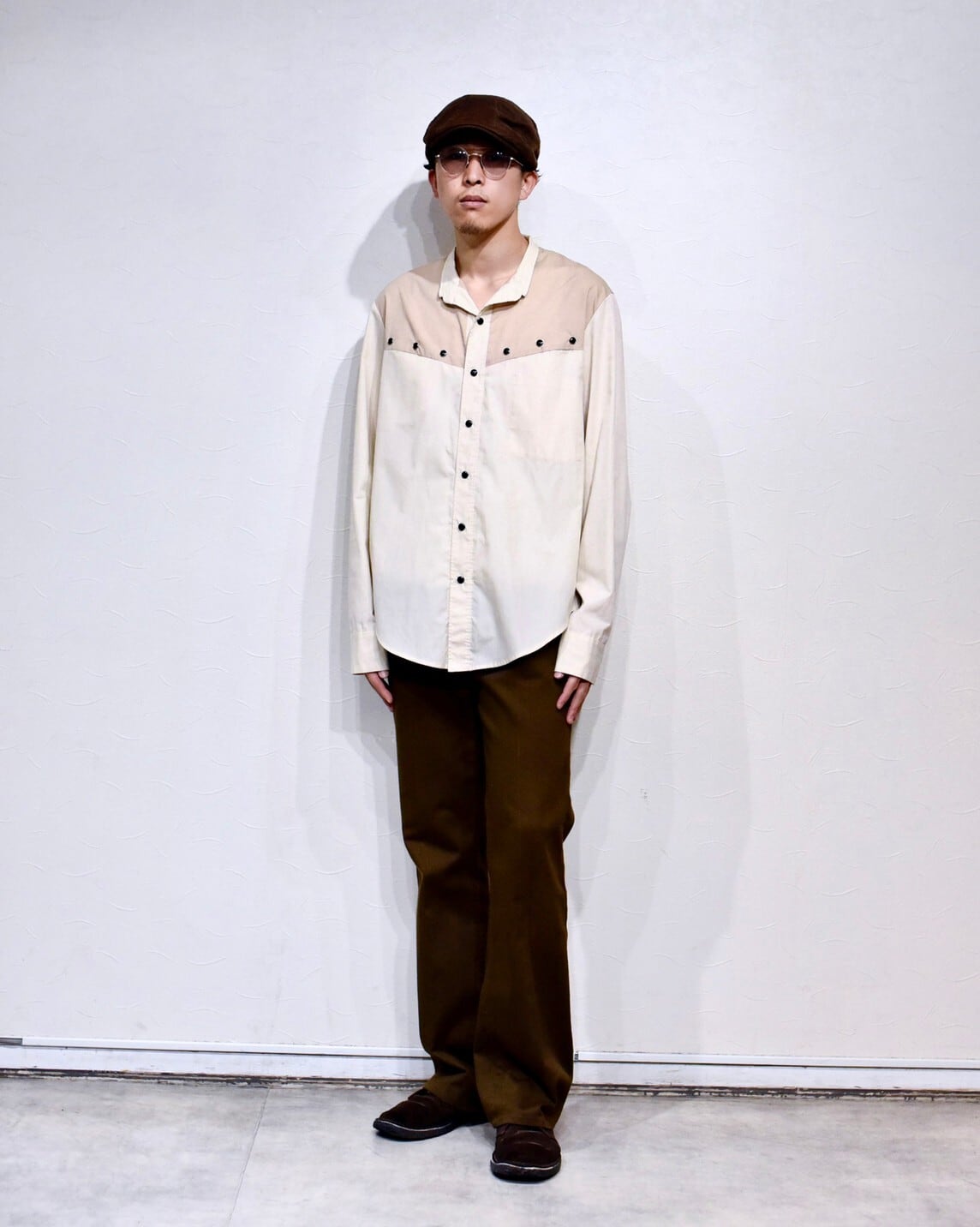 SUNSEA - Stand Collar Western Shirt (size-3) ¥16000+tax | Kodona