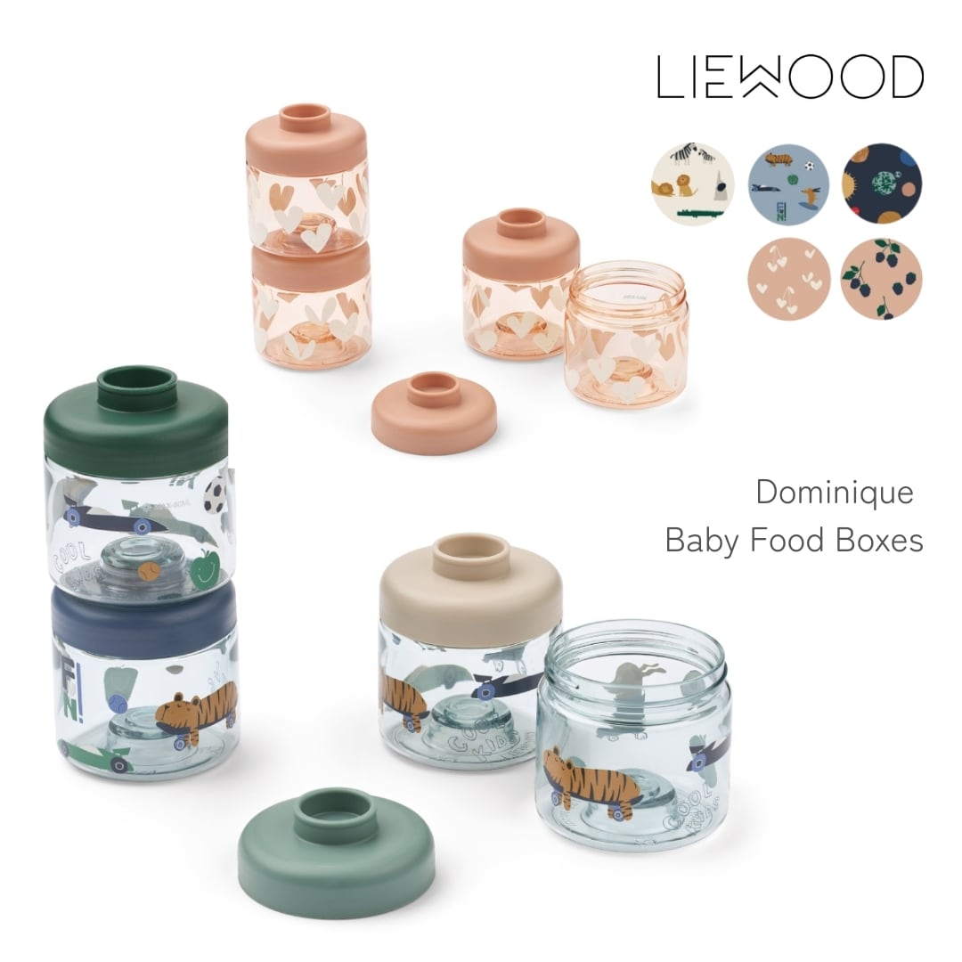 LIEWOOD ドミニク ベビーフードボックス 4個セット Dominique Baby Food Boxes