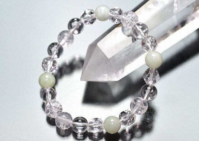 金運 健康運 パワーストーン ブレスレット 翡翠 レインボークォーツ クリスタル パワーストーン ブレス レディース メンズ 誕生日プレゼント アクセサリー