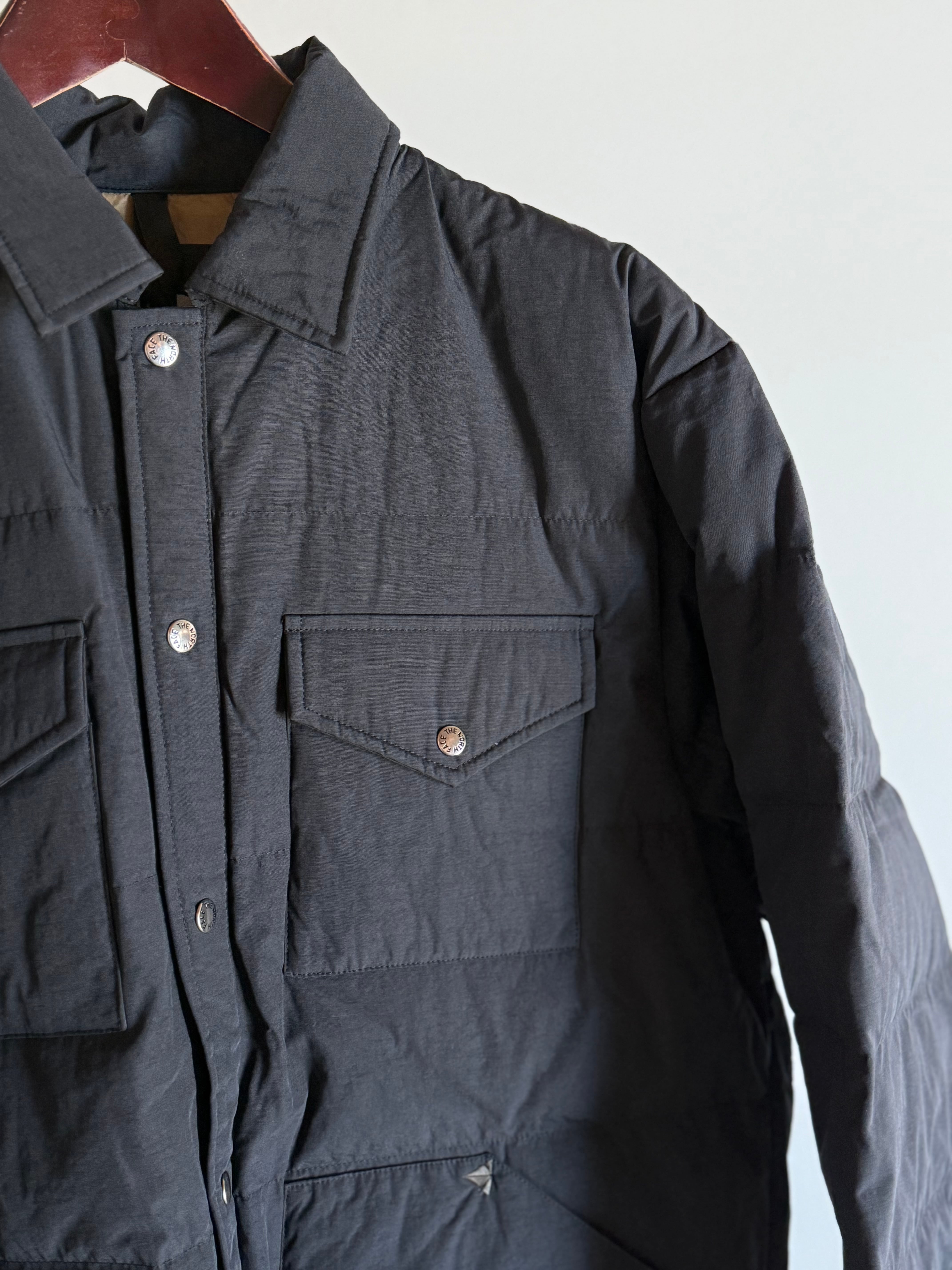 【当日または翌日発送】 ノースフェイス スタッフドシャツ M 中綿 ネイビー NORTH FACE ノースフェイス【Stuffed Shirt スタッフドシャツ