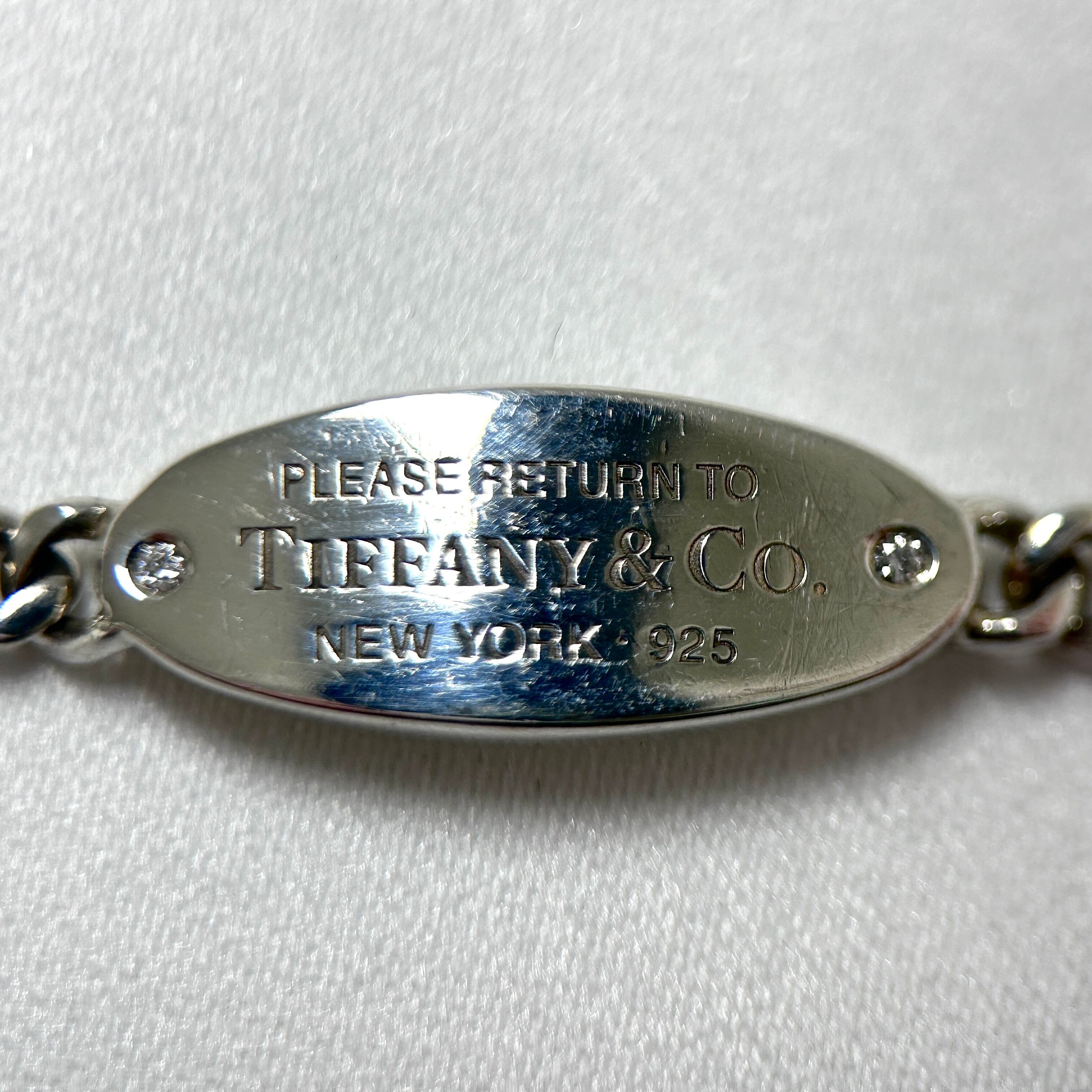 お年玉セールTiffany ダイヤブレスレット リターントゥ2P ダイヤ
