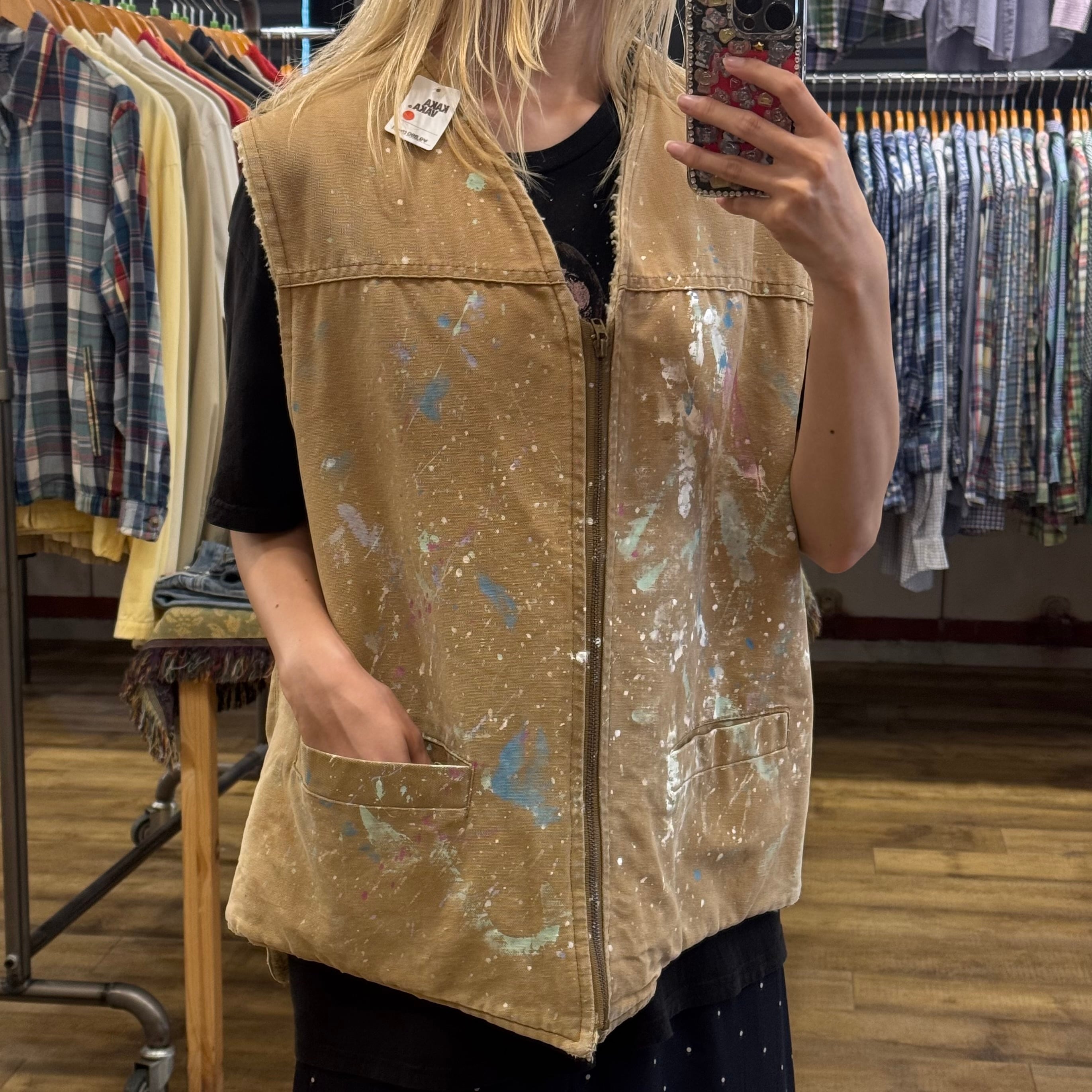 Carhartt/カーハート】リメイクベスト | 古着屋KAKAVAKA