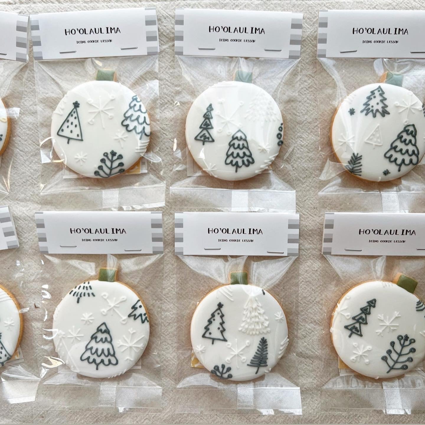 オーナメントクッキー(北欧柄)