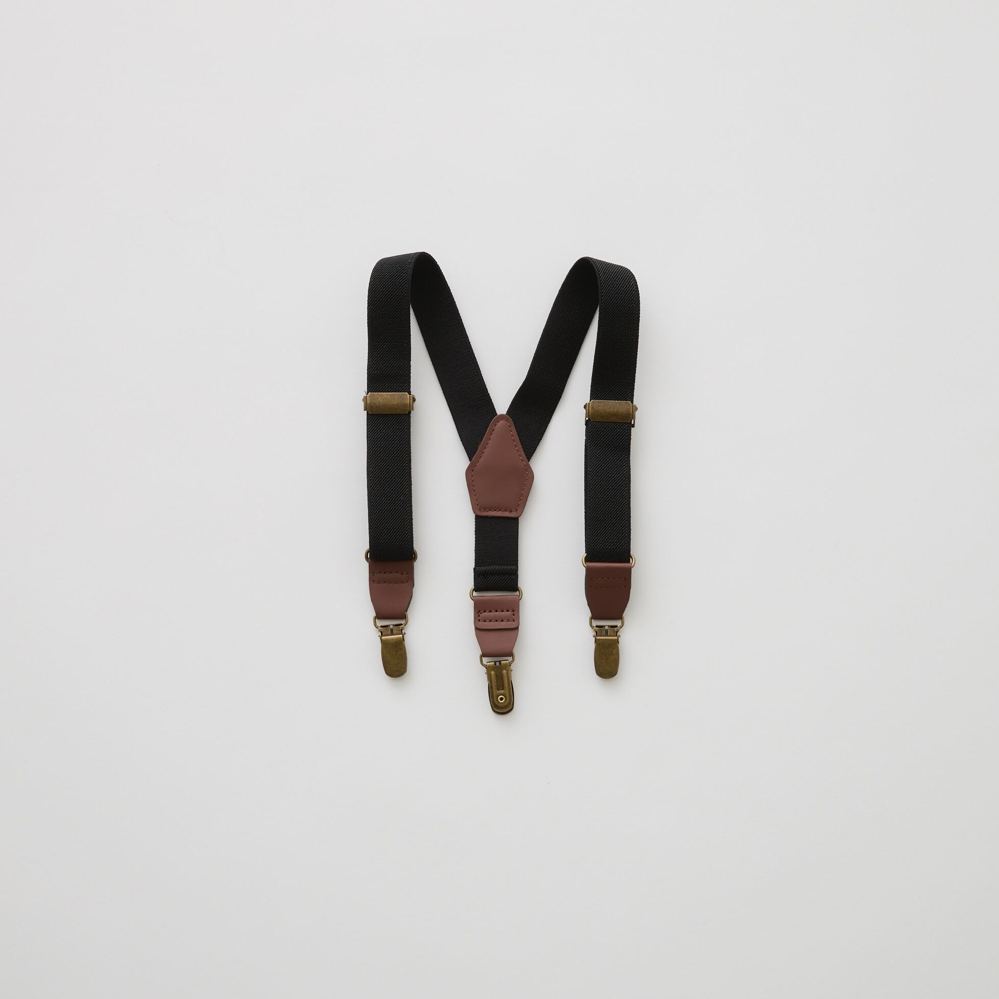 《予約商品 eLfinFolk 2026AW》eLfin Suspenders / black / S・M