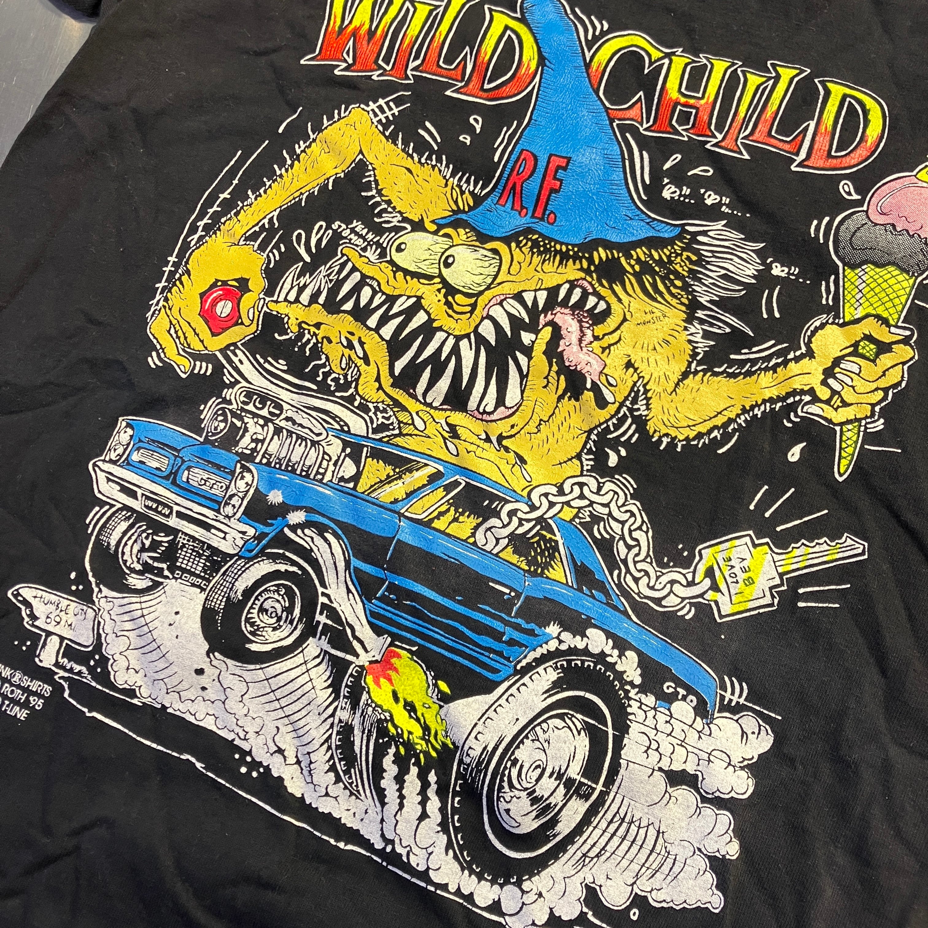 USA製 90s rat fink VintageT-Shirtシングルステッチ 1990s RAT FINK 