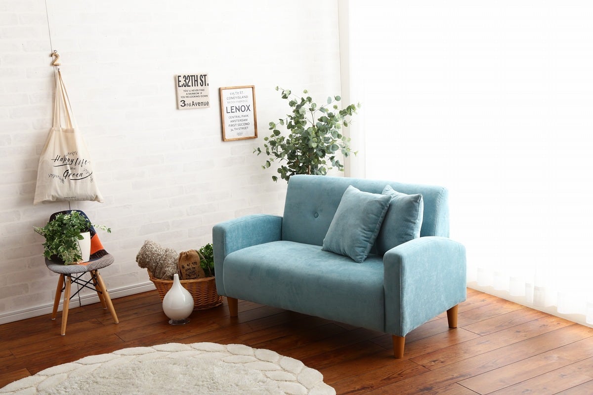 Prima 2人掛けソファ 小さめのお部屋でも扱いやすいサイズ感を追求