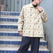 *SPECIAl ITEM* USA VINTAGE LEOPARD&PALM PATTERNED EMBROIDERY JACQUARD DESIGN JACKET/アメリカ古着レオパードヤシの木ジャガード刺繍デザインジャケット