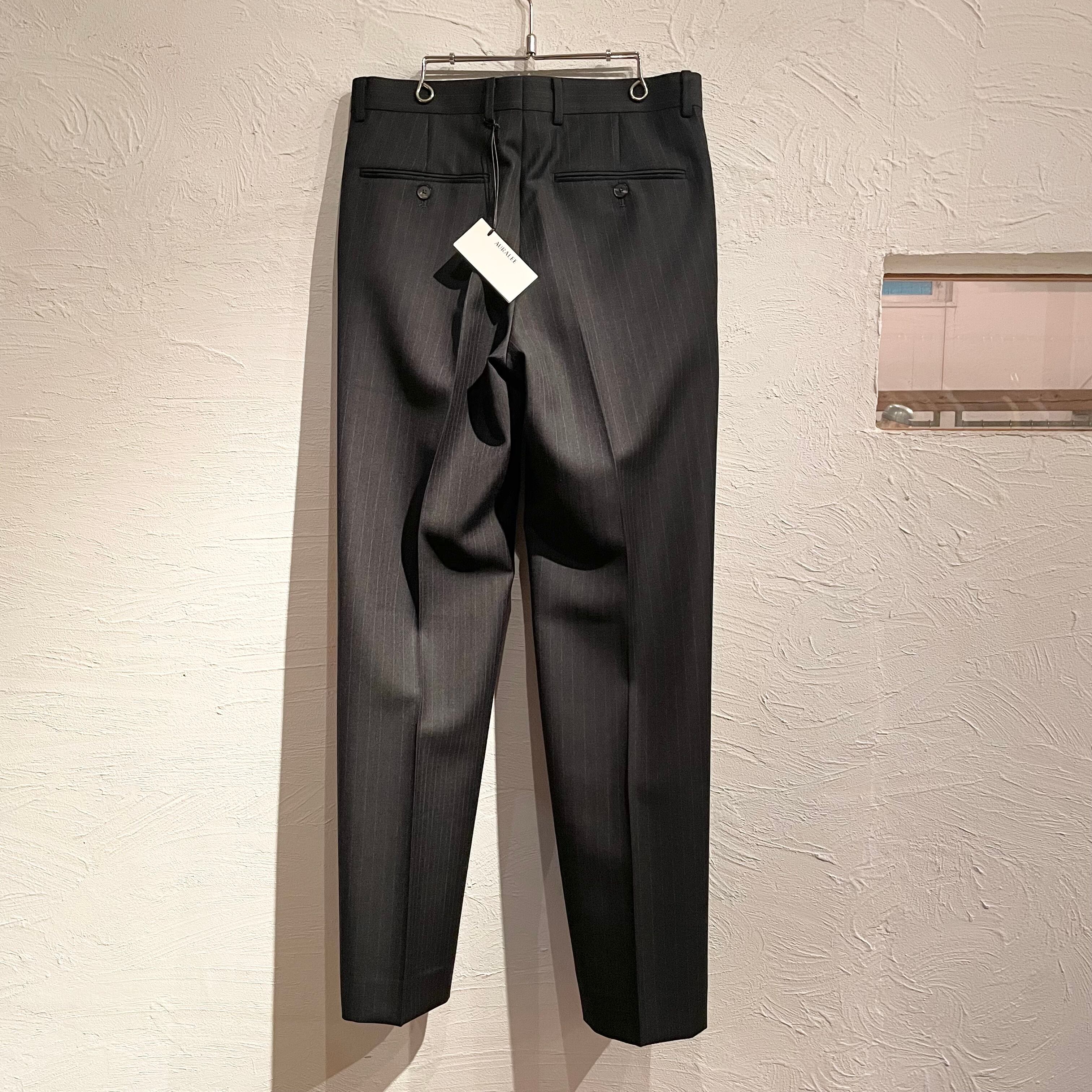 auralee 25aw Bluefaced TwoTuck Slacks _ AURALEE BLUEFACED WOOL TWO auralee 25aw Bluefaced TwoTuck Slacks _ AURALEE BLUEFACED WOOL TWO