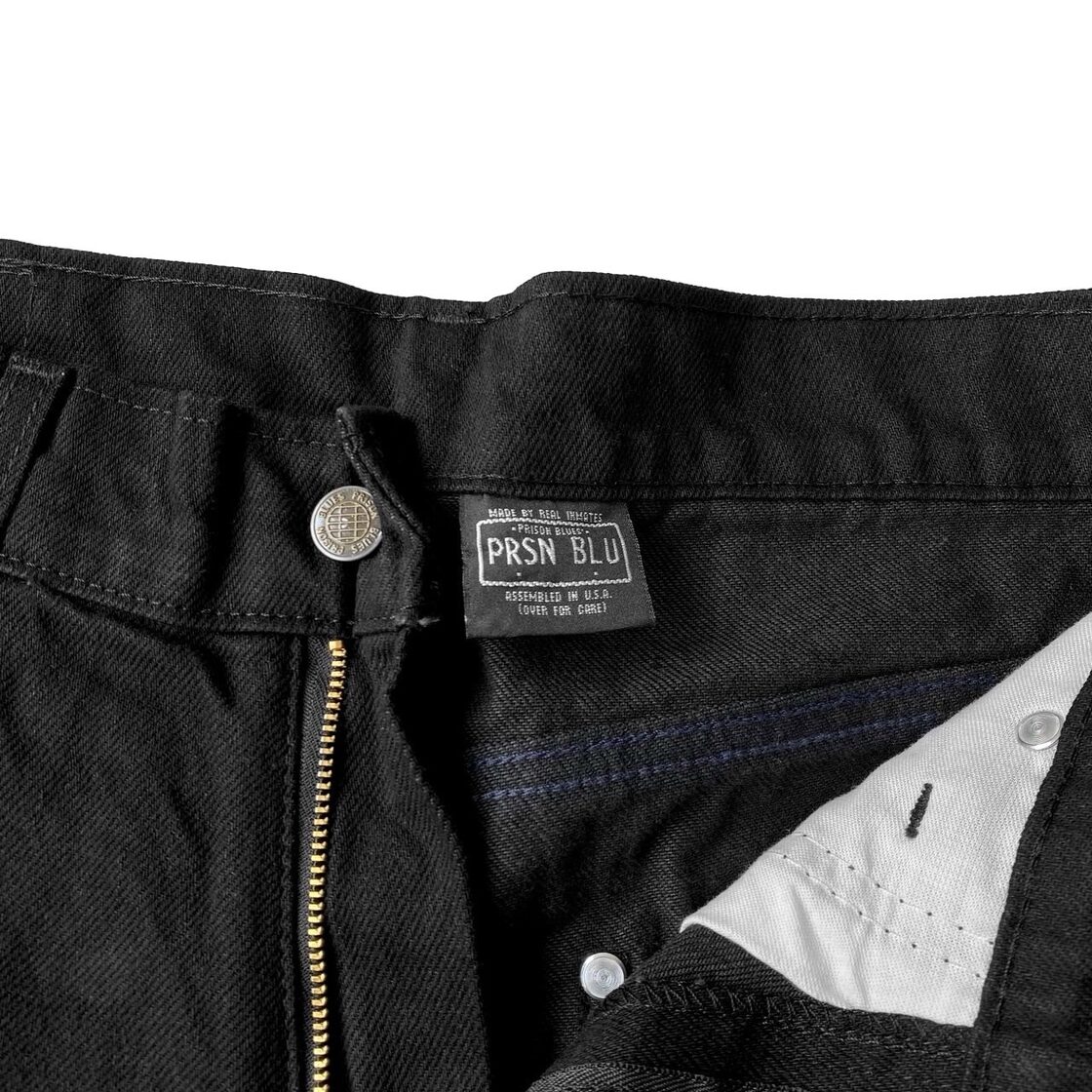 PRISON BLUES - WORK JEANS（BLACK） | PAY ID