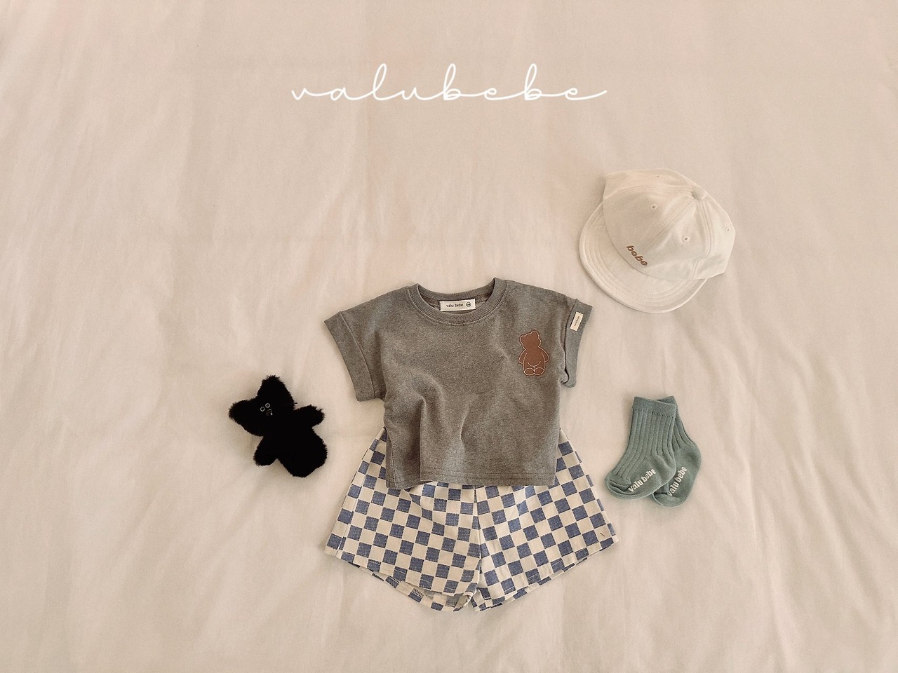 dark gray S(90)［即納］belu tee / valu bebe 26summer