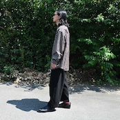SHIRT10(90年代ペンドルトンウールレーンボタンダウンロングスリーブマドラスチェックシャツ)