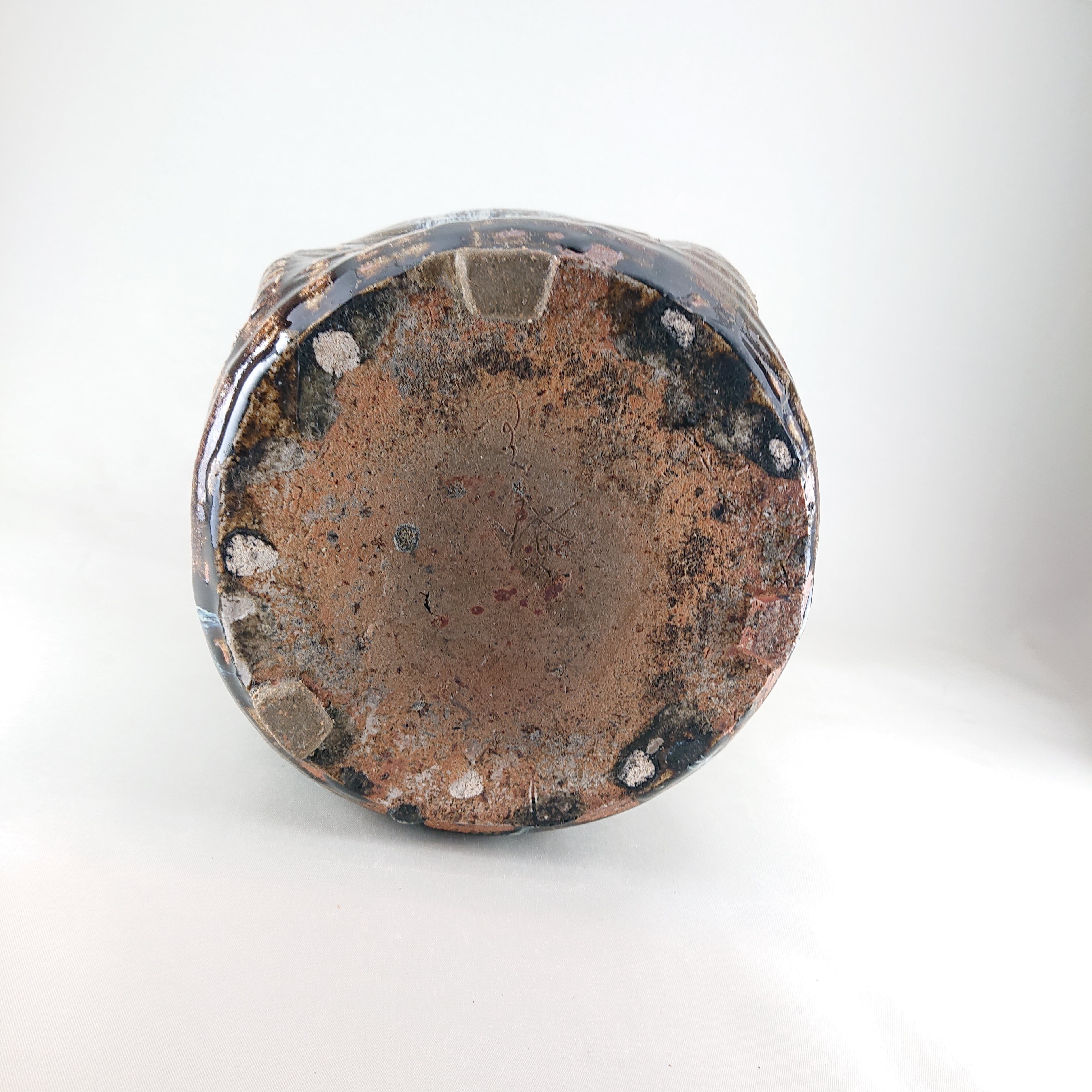 人間国宝中里無庵作　朝鮮唐津水差し