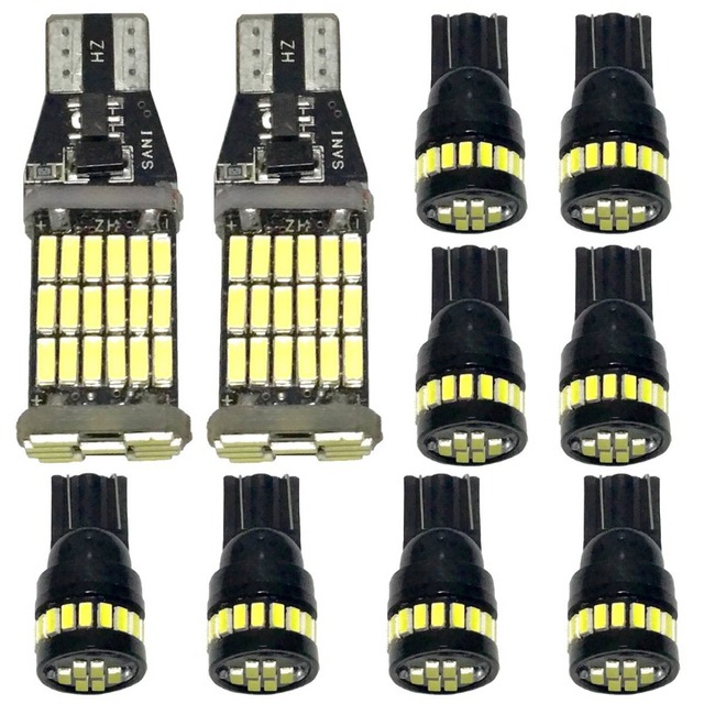 RC1/2 オデッセイアブソルート 超豪華版 適合パーツ T10 LED ルームランプ ナンバー灯 バックランプ スモール 読書灯 ウェッジ球 ホンダ