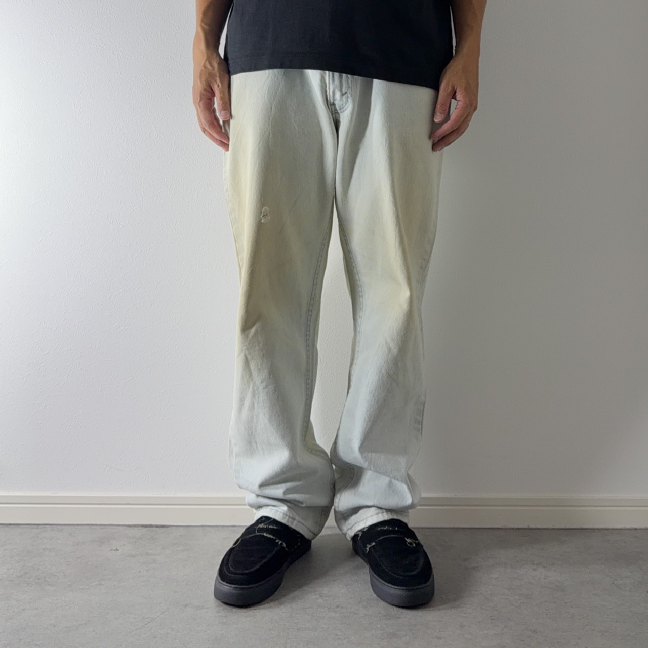 90s Levi's silverTab RELAXED denim pants "made in USA" [W34L30相当] 古着 - 18