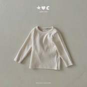 韓国子供服 / LALALAND / 26Autumn / ベベマカロン リブTシャツ / 秋服 / ベビー *6M~18M*