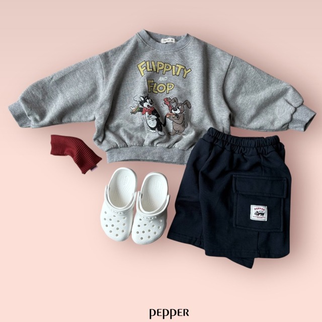 《送料無料》予約:ホットドッグトレーナー【pepper】