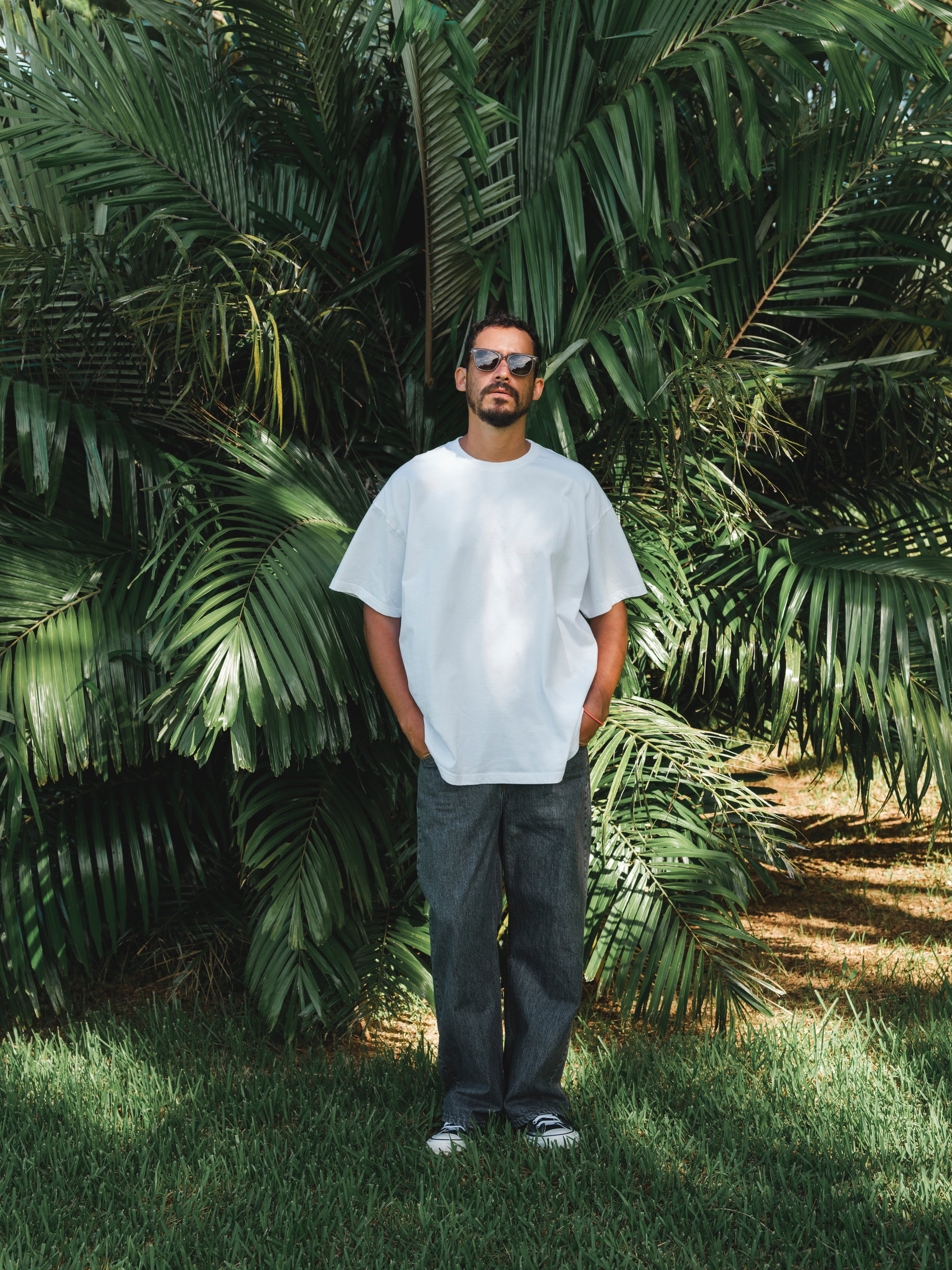 broader BRD BASIC TEE GIGA ホワイト BRD BASIC LONG SLEEVE TEE / WHITE | broader