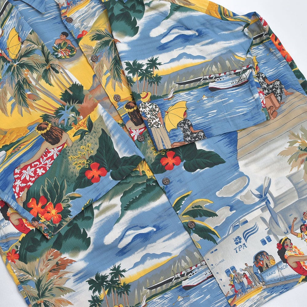 Dead Stock 90s Reyn Spooner レインスプーナー 40sモチーフ 総