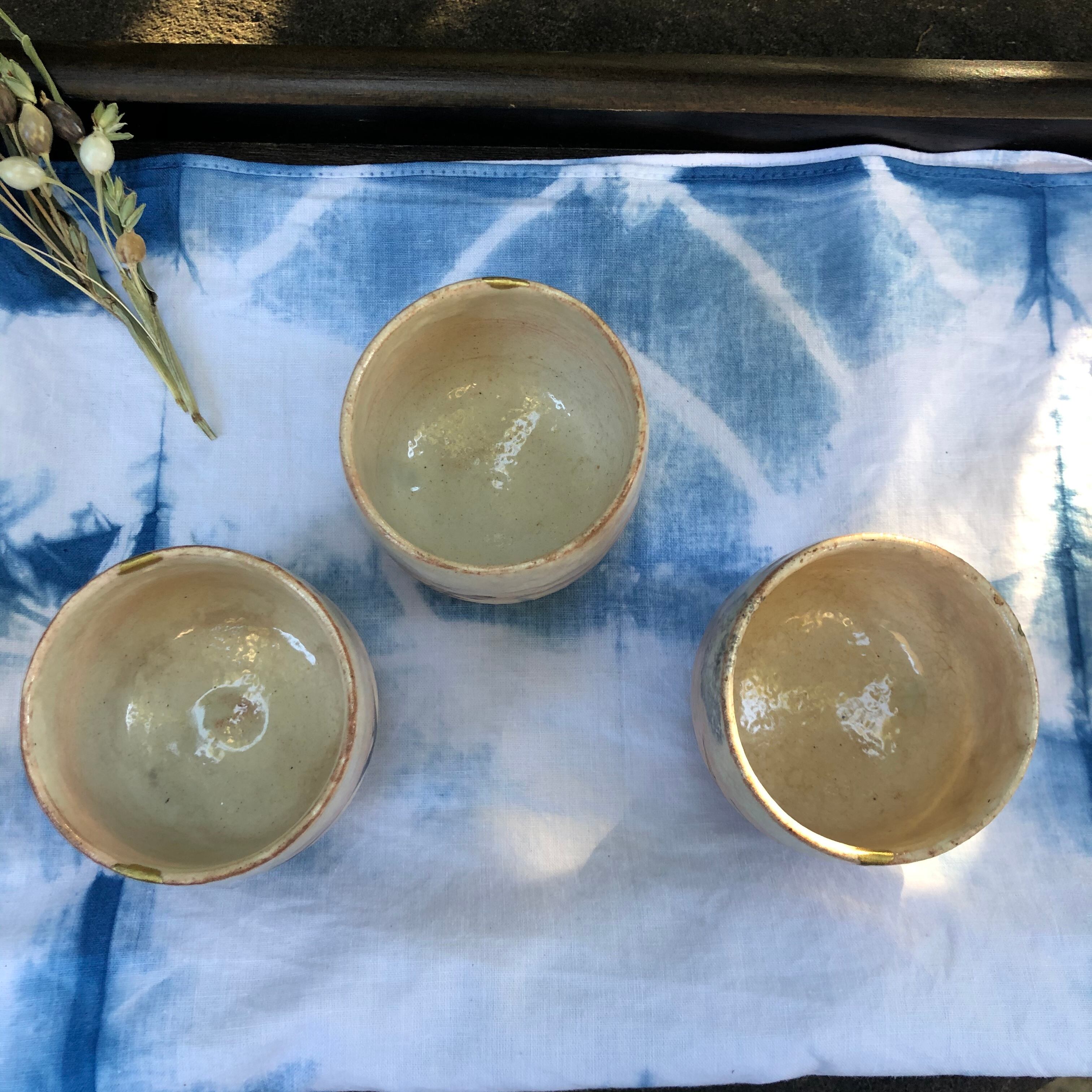 金継ぎ おちょこ 三個 | officekomatsubara