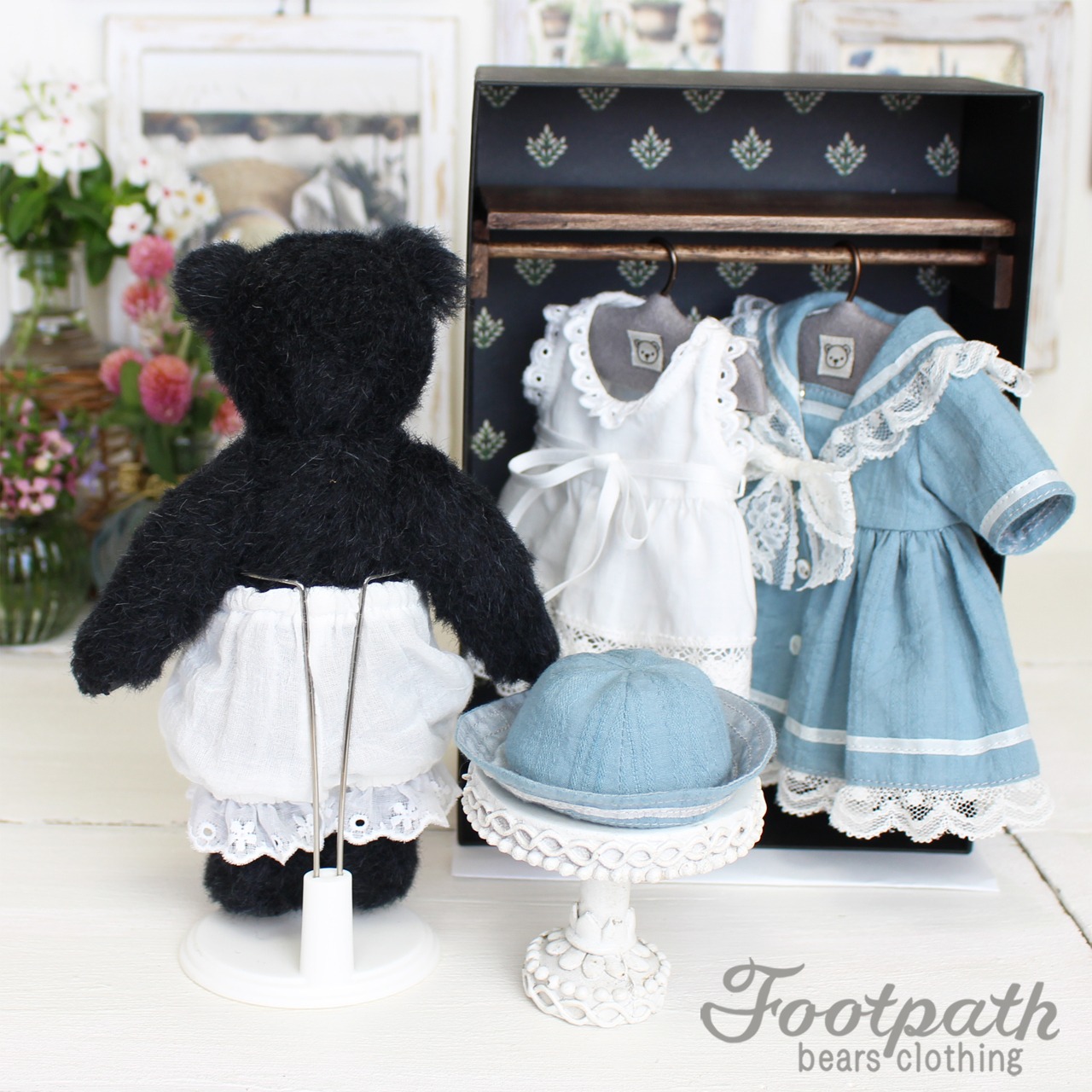 Vsb-0058 Emily black bear set