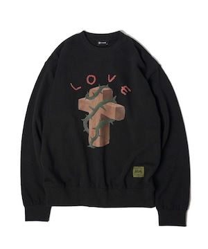 Subciety / Thon cross sweat shirt / スウェットクルーネック / トレーナー / 152-31118