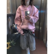 ストリート グラフィティVネックパーカー T1974