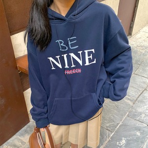 print logo kangaroo pocket hoodie J00177