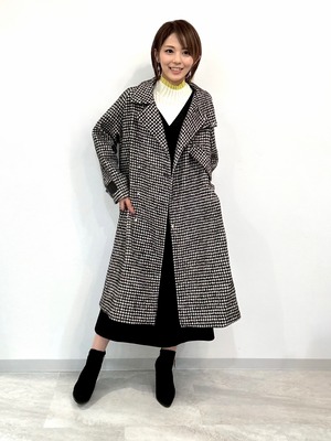 Vネックジャンパースカート