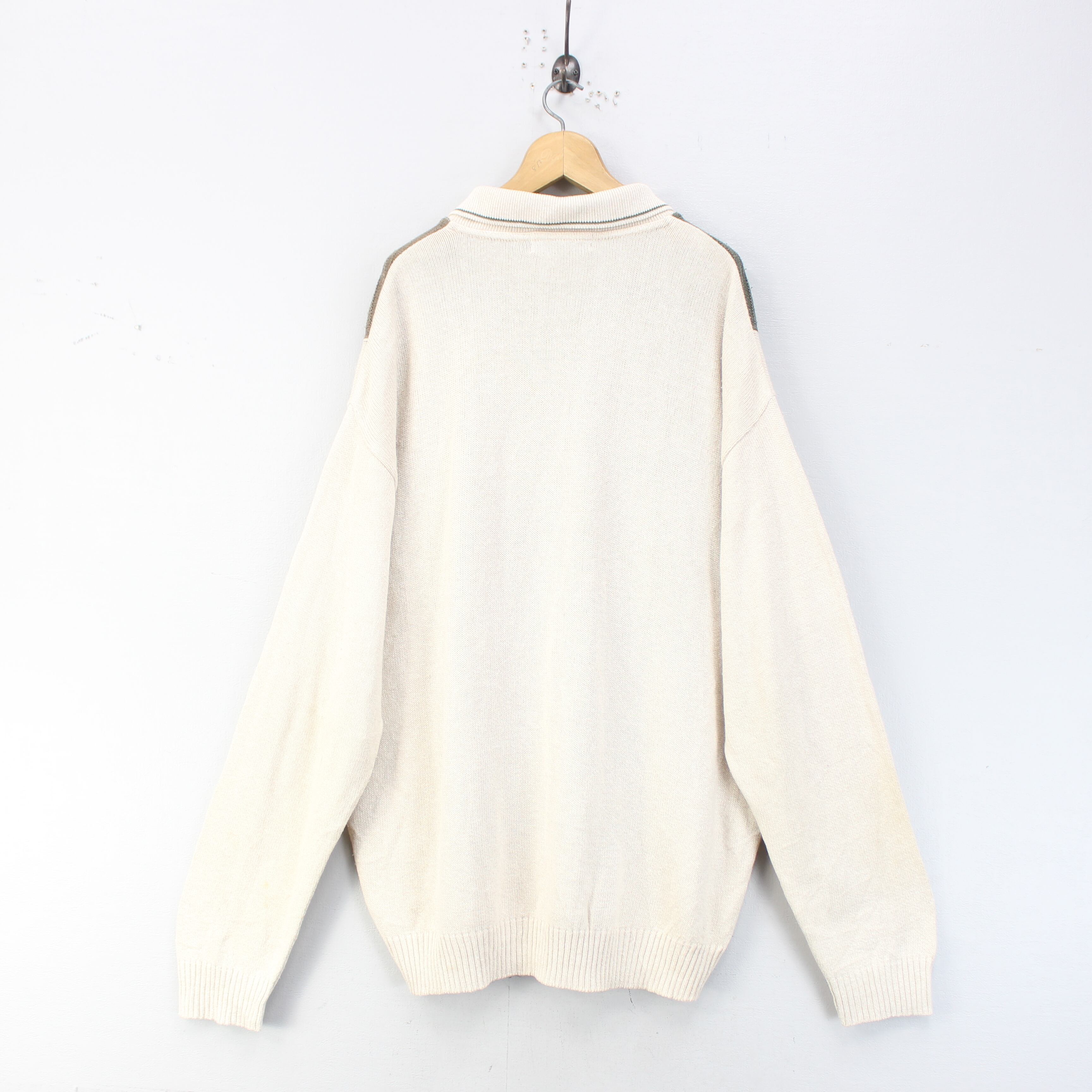 EU VINTAGE DONATO DESIGN HALF ZIP KNIT/ヨーロッパ古着デザイン