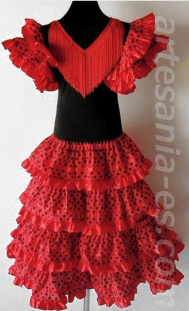 【お値下げ】子どもフラメンコ用衣装4点セット m87100037234_1.jpg?1744123879