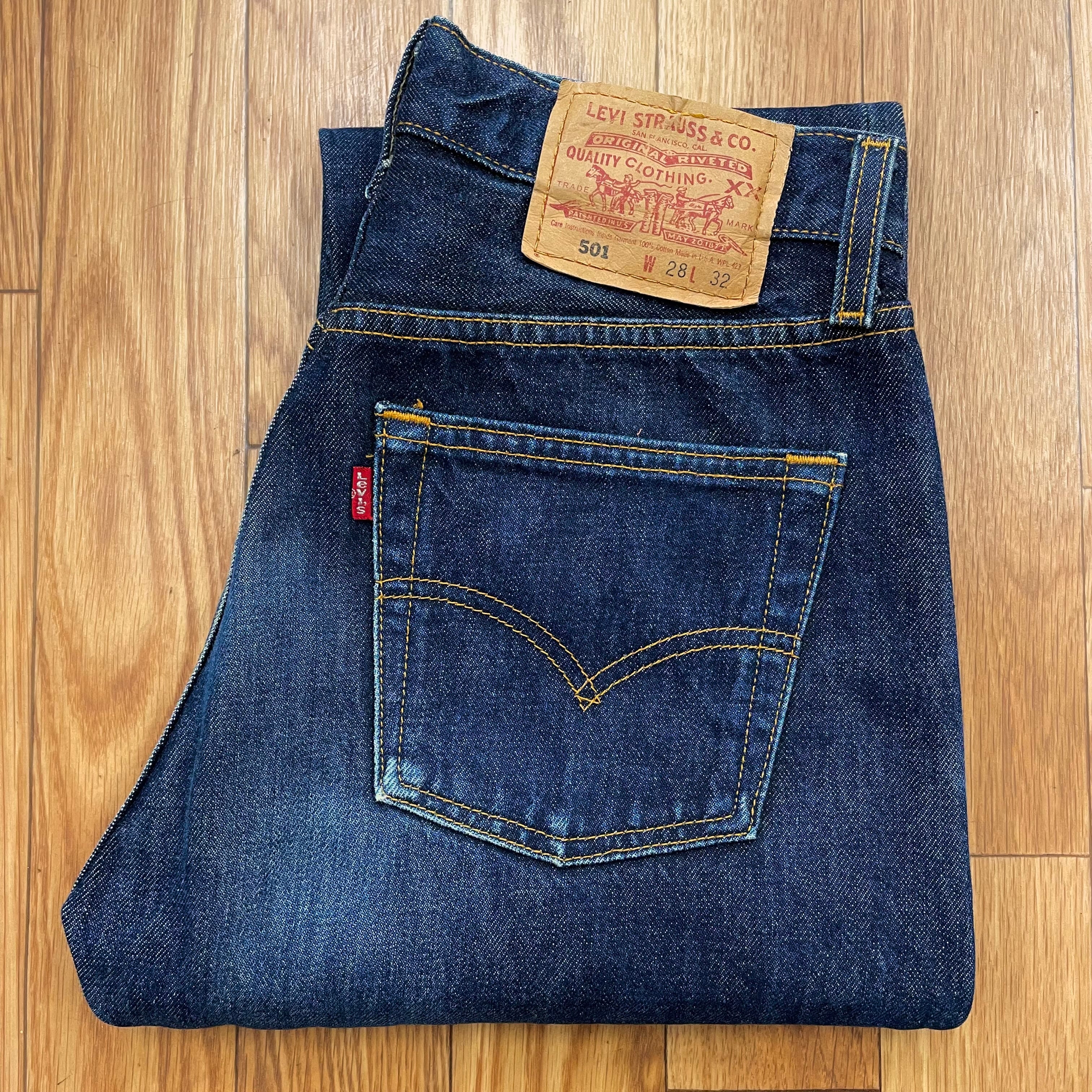 00's アメリカ製 Levi's 501 濃紺 | frshakozaki
