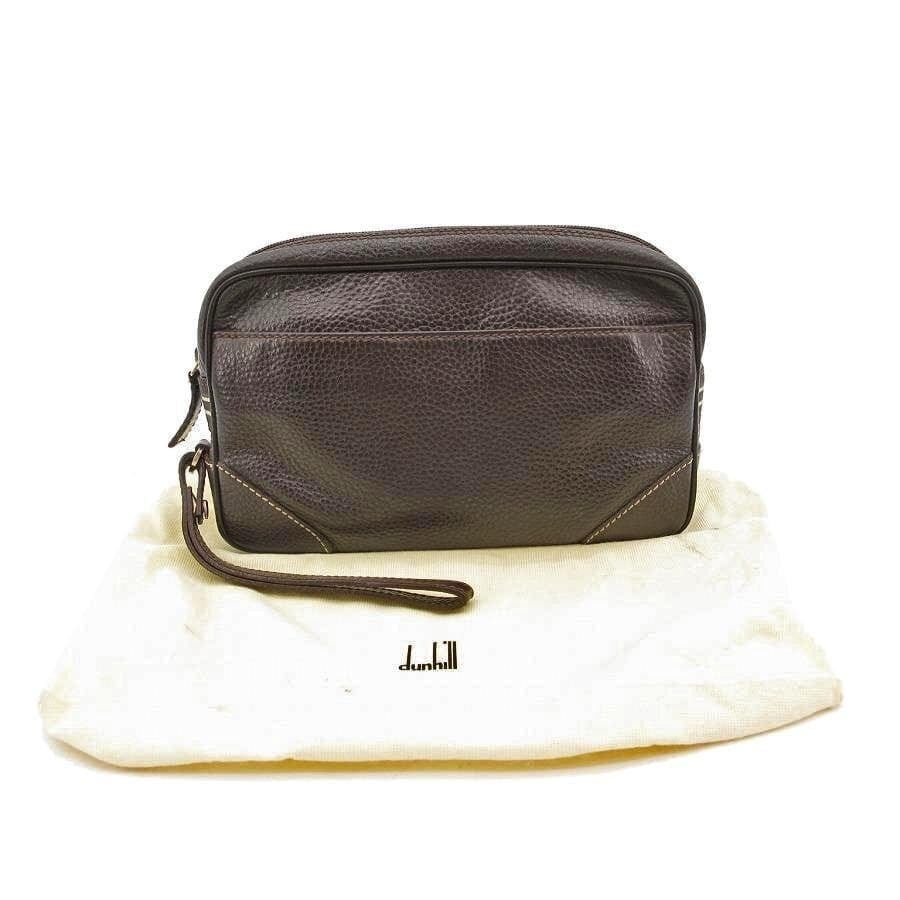 ダンヒル Dunhill セカンドバッグ レザー 伊製 30-26050107 ダンヒル Dunhill セカンドバッグ レザー 伊製 30-26050107